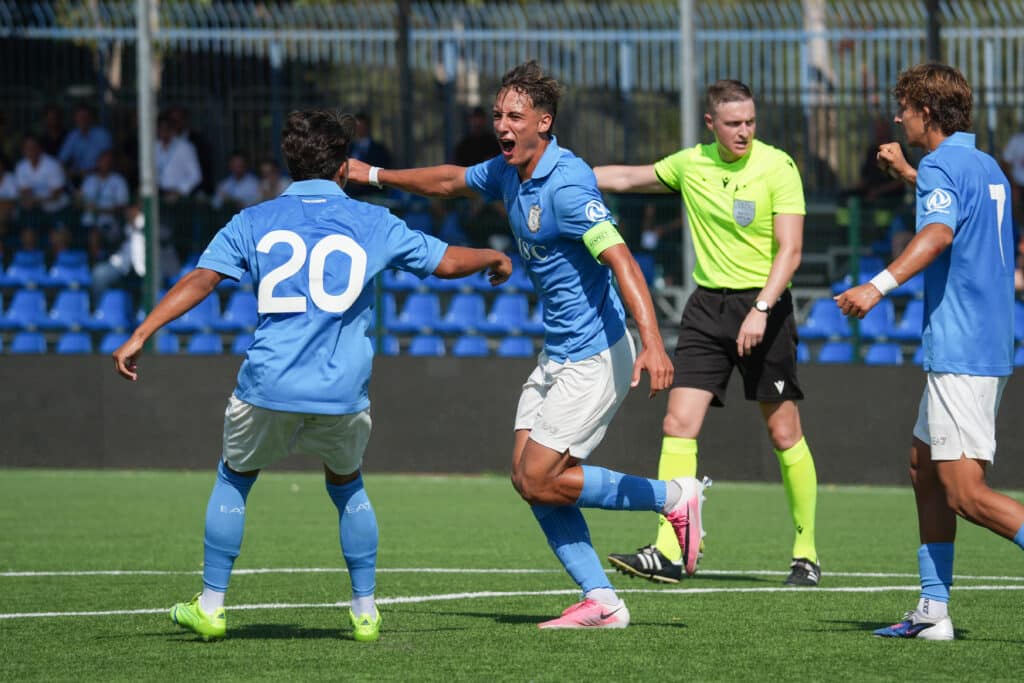 Napoli Primavera sconfitto dal Catanzaro: gli azzurrini perdono 3-2 a Cercola nella seconda giornata di Primavera 2
