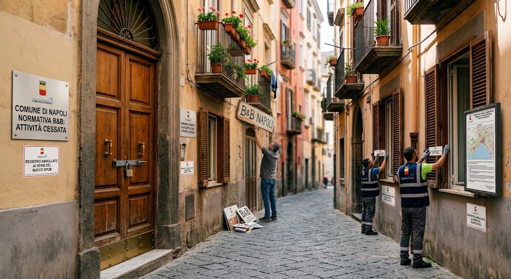 B&B Napoli, arriva in Consiglio la variante urbanistica: limite del 30% agli usi turistici, cambio di destinazione d’uso e nuove regole.