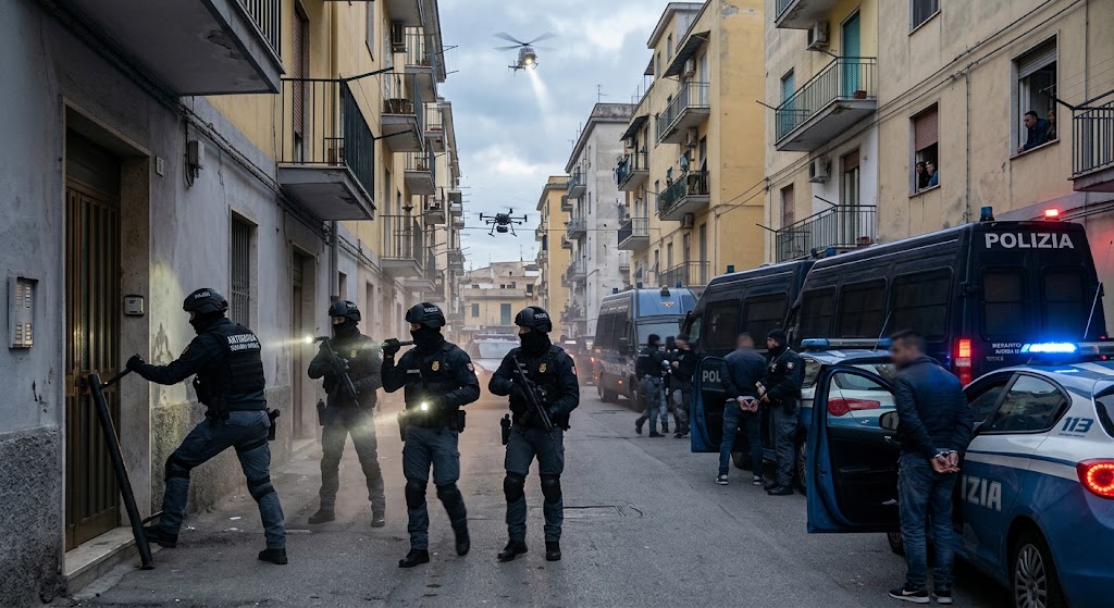 Maxi blitz anticamorra tra Caivano e Casoria: 34 persone raggiunte da un’ordinanza cautelare. Nel mirino il clan Angelino.