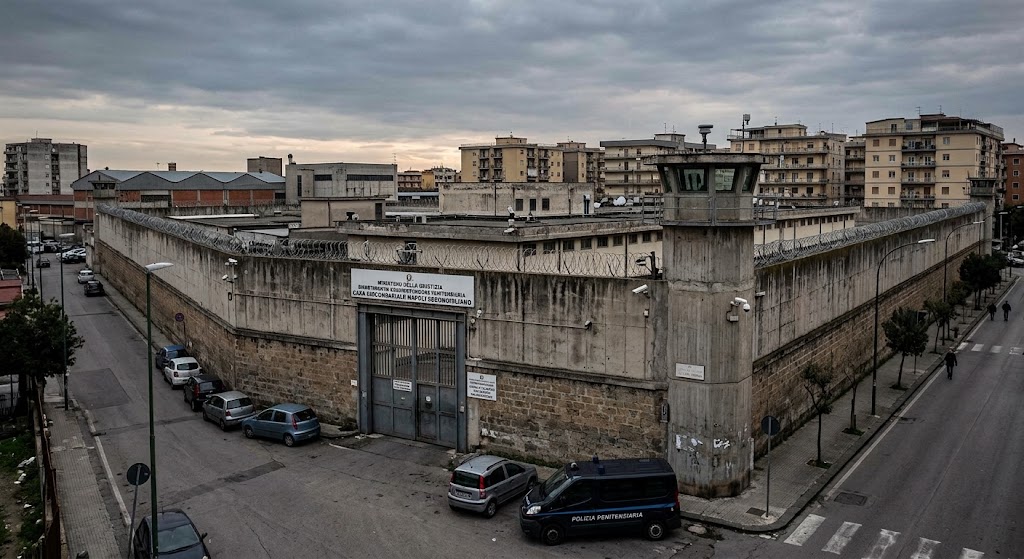 Carcere di Secondigliano, bloccati 24mila tentativi di comunicazione in un giorno durante la sperimentazione del sistema anti-cellulari.