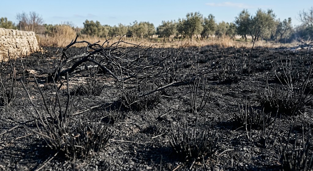 Grave incidente a Colliano: un 42enne è rimasto ustionato mentre bruciava sterpaglie. Trasferito in eliambulanza al Cardarelli.