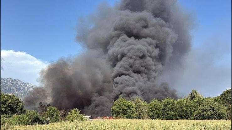 Diossine dopo l’incendio di Airola: non conformi due campioni di mais a Bonea e di erba a Forchia. Proseguono i controlli.