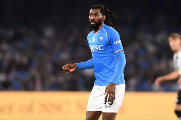 Andre-Frank Zambo Anguissa, centrocampista del Napoli