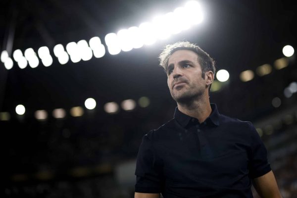 ALLIANZ STADIUM, TURIN, ITALY - 2024/08/19: Cesc Fabregas, head coach of Como 1907, looks on prior to the Serie A football match between Juventus FC and Como 1907. Juventus FC won 3-0 over Como 1907. (Photo by Nicol&ograve; Campo/LightRocket via Getty Images)