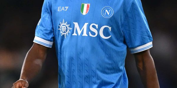 NAPLES, ITALY - OCTOBER 05: David Neres of Napoli looks during the Serie A match between SSC Napoli and Genoa CFC at Stadio Diego Armando Maradona on October 05, 2025 in Naples, Italy. (Photo by Image Photo Agency/Getty Images)