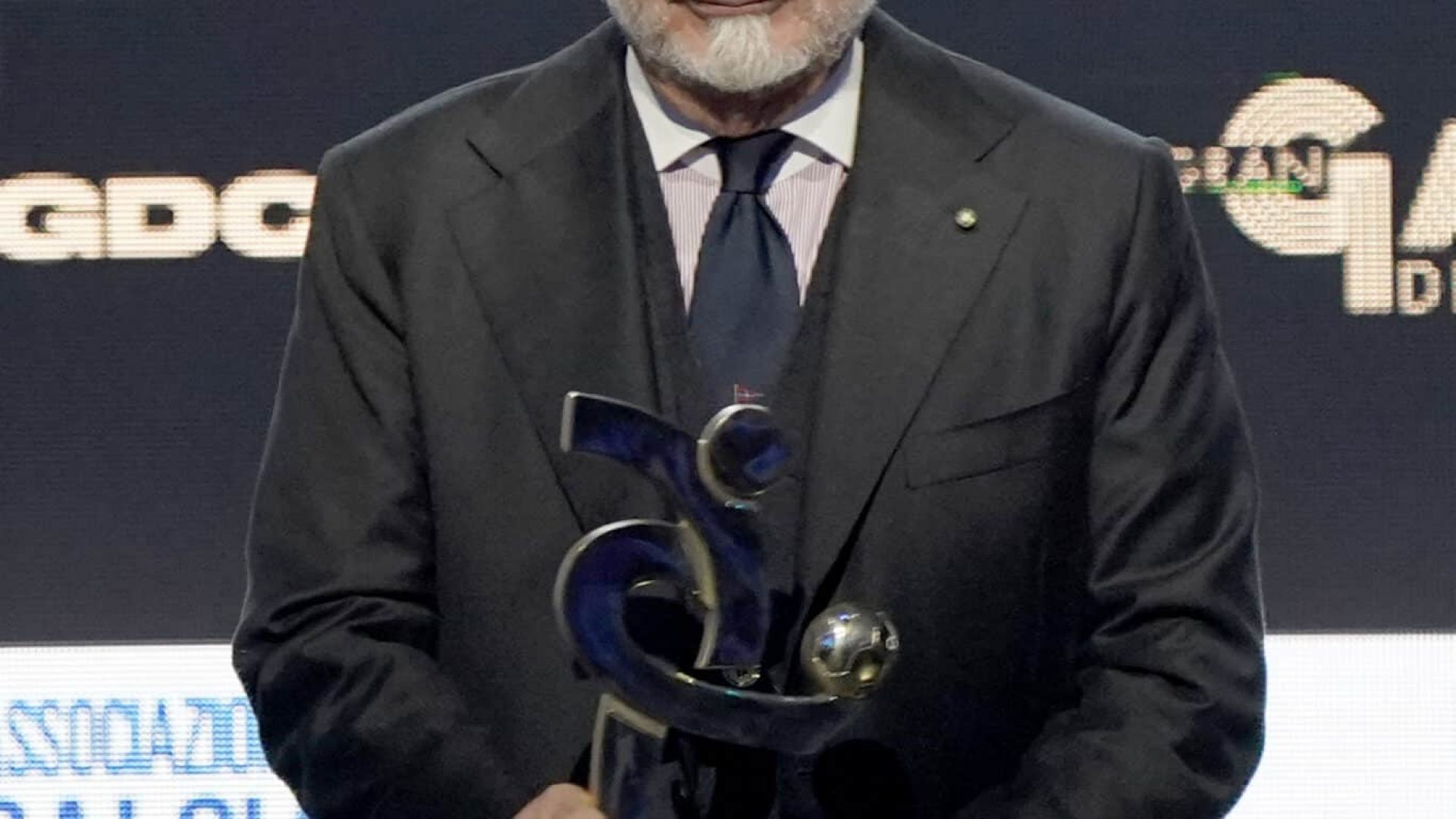 Aurelio De Laurenti, presidente del Napoli