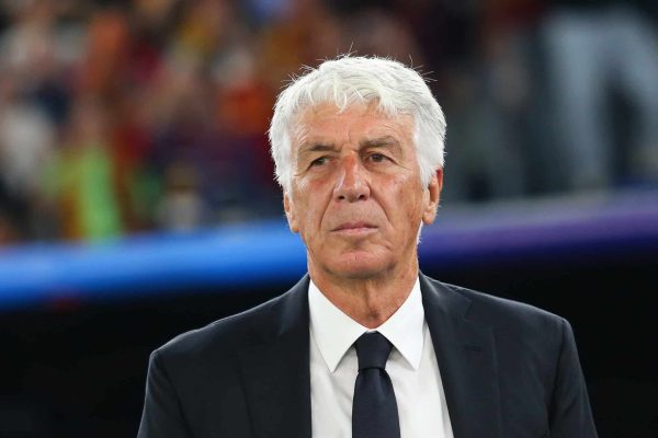 ROME, ITALY - OCTOBER 20: Gian Piero Gasperini, Manager of AS Roma, looks on during the UEFA Champions League 2026/27 League Phase MD3 match between AS Roma and SK Slovan Bratislava at Stadio Olimpico on October 20, 2026 in Rome, Italy. (Photo by Paolo Bruno/Getty Images)