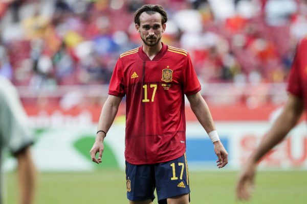 MADRID, SPAIN - JUNE 4: Fabian Ruiz of Spain during the  International Friendly match between Spain  v Portugal at the Estadio Wanda Metropolitano on June 4, 2021 in Madrid Spain (Photo by David S. Bustamante/Soccrates/Getty Images)