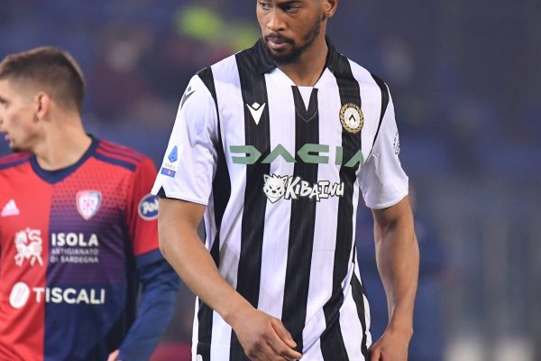 Beto of Udinese Calcio during the italian soccer Serie A match Cagliari Calcio vs Udinese Calcio on December 18, 2021 at the Unipol Domus in Cagliari, Italy (Photo by Luigi Canu/LiveMedia/NurPhoto via Getty Images)