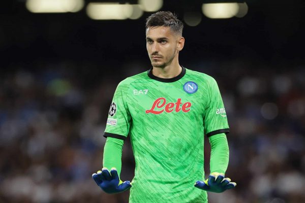 Alex Meret, portiere del Napoli
