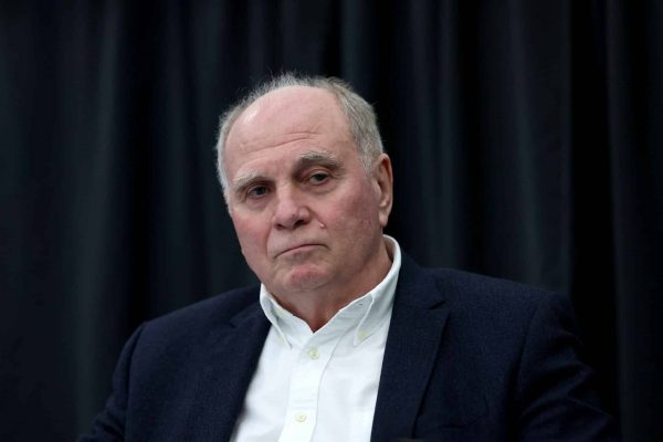 MUNICH, GERMANY - MARCH 09: Uli Hoeness attends the MMM-Messe on March 09, 2023 in Munich, Germany. For many years, the trade fair has been regarded as the largest industry get-together for intermediaries from the insurance and finance sector in southern Germany. (Photo by Alexander Hassenstein/Getty Images)