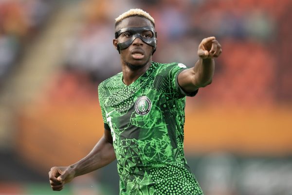 Victor Osimhen, attaccante del Napoli e della Nazionale nigeriana