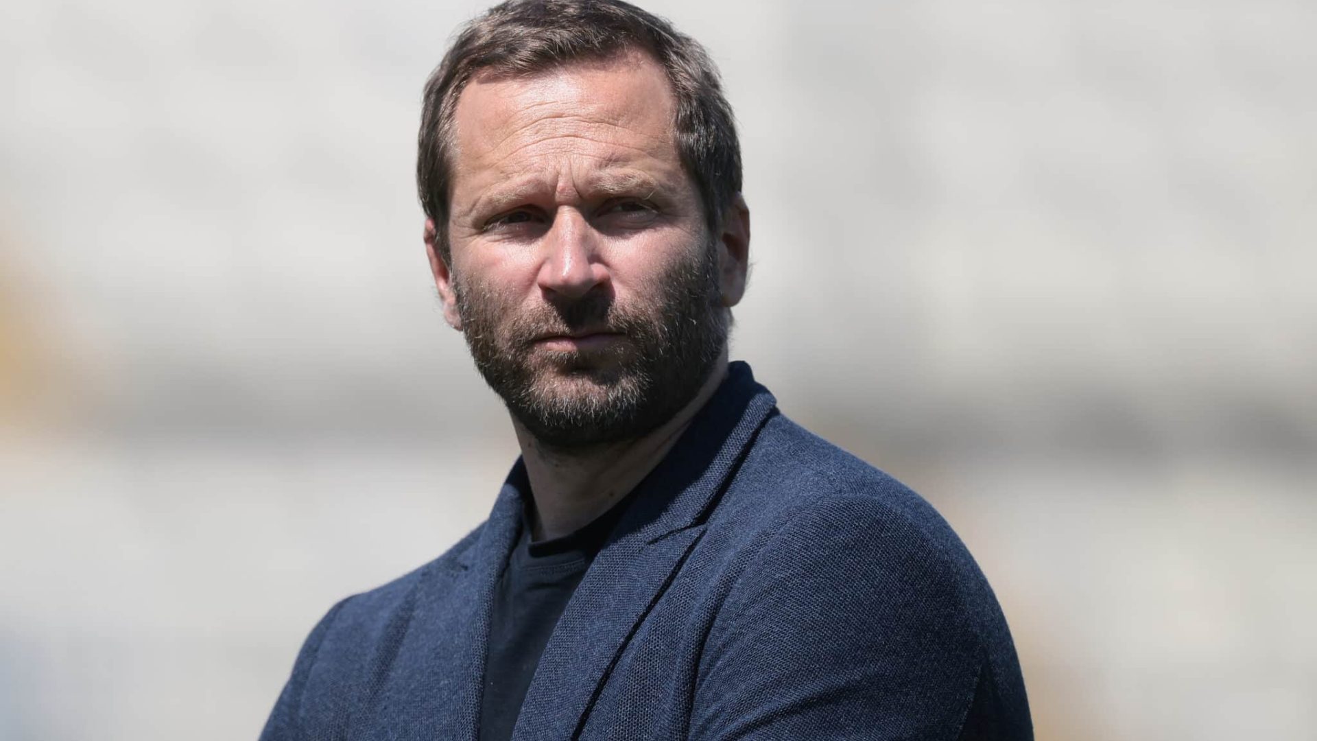 MODENA, ITALY - MAY 05: Carlalberto Ludi Como 1907 Director of Sport looks on prior to kick off in the Serie BKT mastch between Modena FC and Como 1907 at Alberto Braglia Stadium on May 05, 2024 in Modena, Italy. (Photo by Jonathan Moscrop/Getty Images)