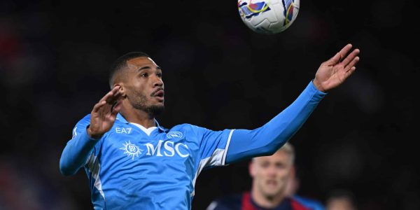 BOLOGNA, ITALY - APRIL 07: Juan Jesus of Napoli in action during the Serie A match between Bologna and Napoli at Stadio Renato Dall'Ara on April 07, 2025 in Bologna, Italy. (Photo by Image Photo Agency/Getty Images)