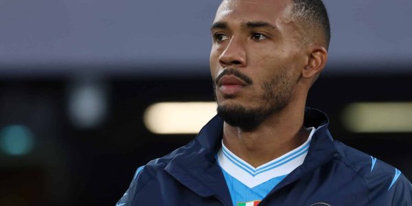 Juan Jesus of SSC Napoli during the Serie A 2025/2026 football match between SSC Napoli and FC Internazionale at Diego Armando Maradona stadium. Naples (Italy), October 25th, 2025  (Photo by Cesare Purini/Mondadori Portfolio via Getty Images)