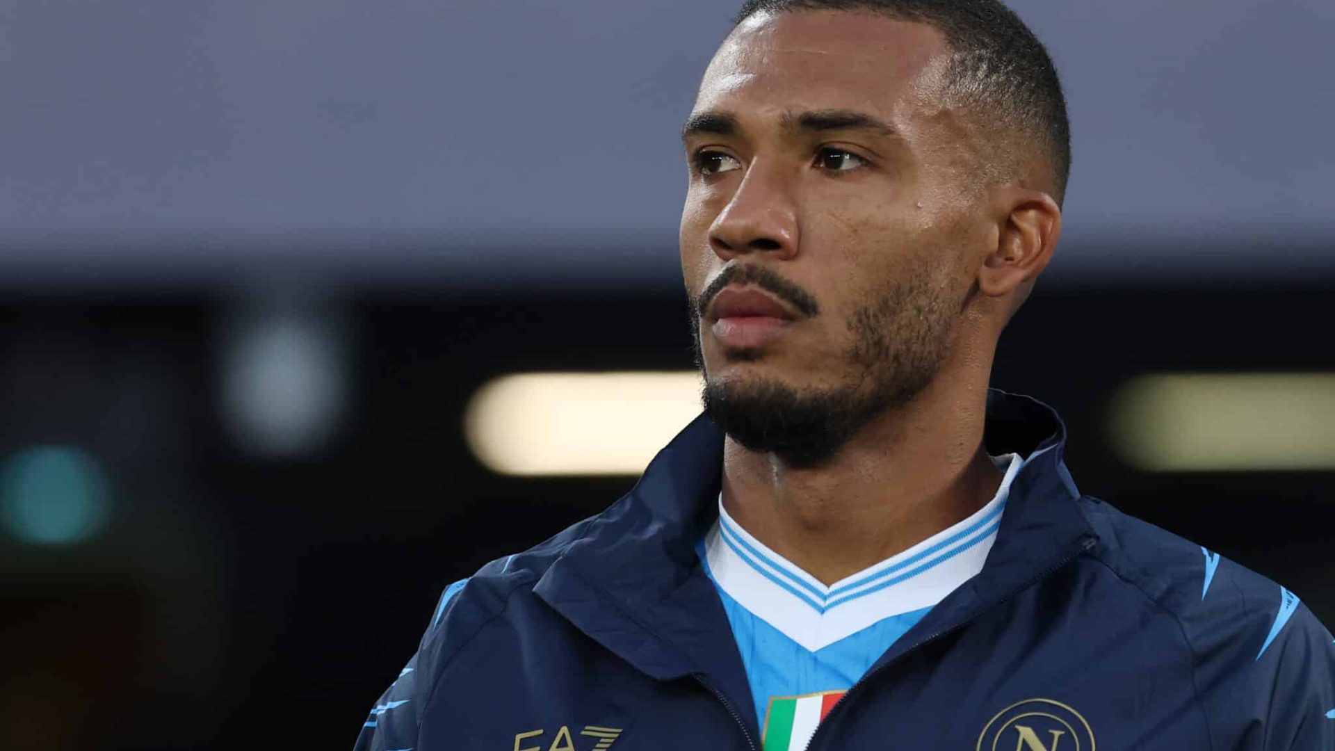 Juan Jesus of SSC Napoli during the Serie A 2025/2026 football match between SSC Napoli and FC Internazionale at Diego Armando Maradona stadium. Naples (Italy), October 25th, 2025  (Photo by Cesare Purini/Mondadori Portfolio via Getty Images)