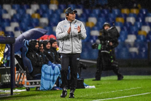 NAPLES, ITALY - NOVEMBER 25: Antonio Conte coach of SSC Napoli during the UEFA Champions League 2025/26 League Phase MD5 match between SSC Napoli and Qarabag FK at Stadio Diego Armando Maradona on November 25, 2025 in Naples, Italy. (Photo by Ivan Romano/Getty Images)