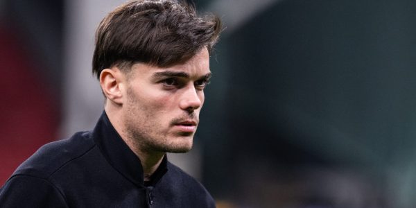 COPENHAGEN, DENMARK - JANUARY 19: Miguel Gutierrez of SSC Napoli during the walk around at Parken Stadium on January 19, 2026 in Copenhagen, Denmark. (Photo by SSC NAPOLI/SSC NAPOLI via Getty Images)