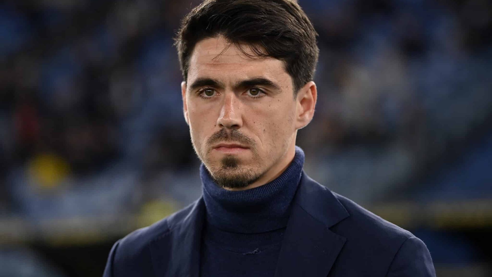 ROME, ITALY - APRIL 04: Carlos Cuesta of Parma looks during the Serie A match between SS Lazio and Parma Calcio 1913 at Stadio Olimpico on April 04, 2026 in Rome, Italy. (Photo by Image Photo Agency/Getty Images)