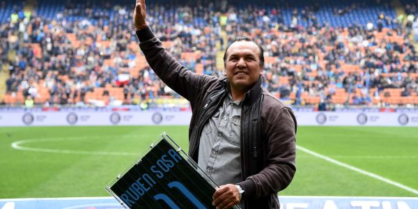 MILAN, ITALY - MAY 03:  Ruben Sosa attends Serie A match between FC Internazionale Milano and AC Chievo Verona at Stadio Giuseppe Meazza on May 3, 2015 in Milan, Italy.  (Photo by Claudio Villa - Inter/Getty Images)