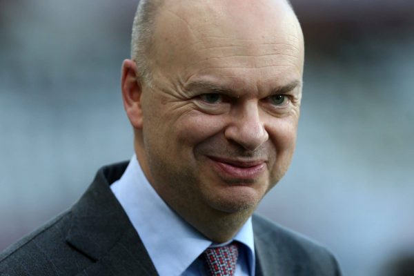 STADIO OLIMPICO GRANDE TORINO, TORINO, ITALY - 2018/04/18: AC Milan CEO Marco Fassone looks on before the  Serie A football match between Torino Fc and Ac Milan  . The match end in a tie 1-1. (Photo by Marco Canoniero/LightRocket via Getty Images)