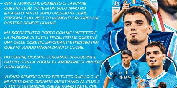 Miguel Gutiérrez Addio Napoli