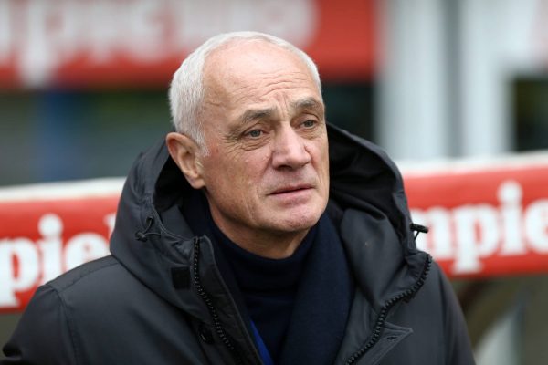 STADIO OLIMPICO GRANDE TORINO, TORINO, ITALY - 2019/02/23: Atalanta Bergamasca Calcio president Antonio Percassi looks on before  the Serie A football match between Torino Fc and Atalanta Bergamasca Calcio. 
Torino Fc wins 2-0 over Atalanta Bergamasca Calcio. (Photo by Marco Canoniero/LightRocket via Getty Images)