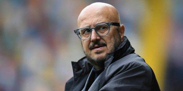 UDINE, ITALY - OCTOBER 23: Pierpaolo Marino of Udinese Calcio during the Serie A match between Udinese Calcio and Torino FC at Dacia Arena on October 23, 2022 in Udine, . (Photo by Alessandro Sabattini/Getty Images)