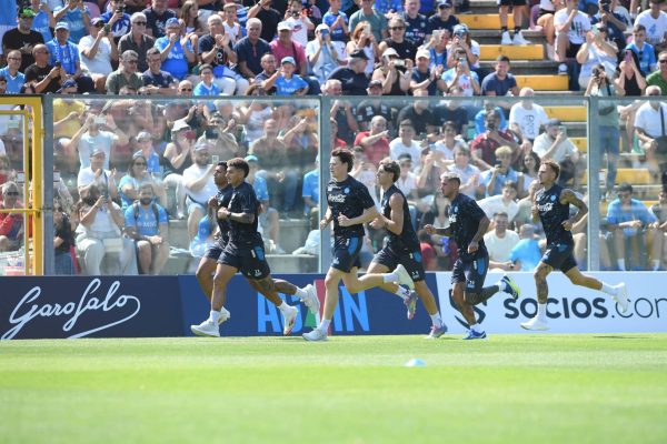 CASTEL DI SANGRO, ITALY - AUGUST 06: Scott Mctominay of Napoli on August 06, 2025 in Castel di Sangro, Italy. (Photo by SSC NAPOLI/SSC NAPOLI via Getty Images)