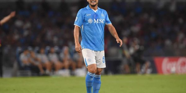 Stanislav Lobotka of SSC Napoli during the Serie A match between SSC Napoli and Bologna FC at Stadio Diego Armando Maradona Naples Italy on 25 August 2024. (Photo by Franco Romano/NurPhoto via Getty Images)
