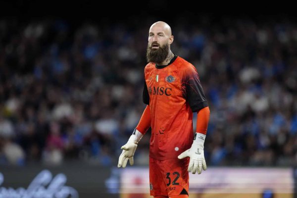 Napoli, Italy - November 1: Vanja Milinkovic Savic of SSC Napoli looks on during the Serie A match between SSC Napoli and Como 1907 at Diego Maradona on November 1, 2025 in Napoli, Italy. (Photo by Matteo Ciambelli/DeFodi Images/DeFodi via Getty Images)