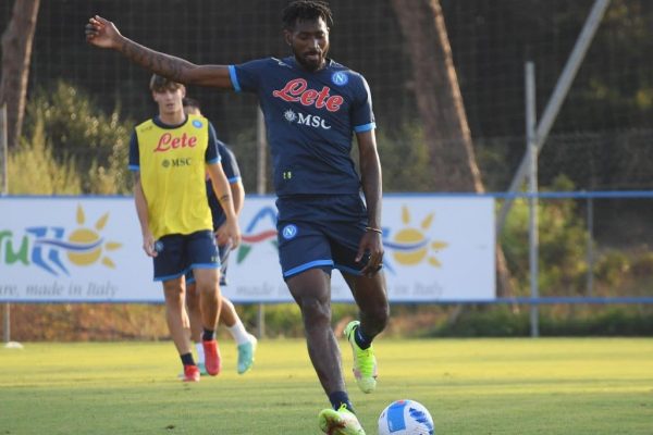 Frank Zambo Anguissa, centrocampista del Napoli