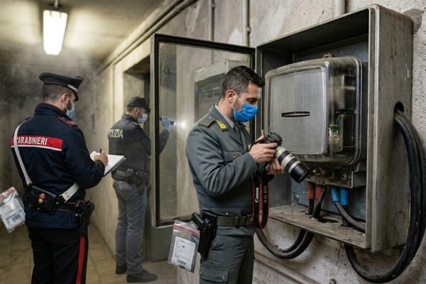 Qualiano, scoperto bar senza contatore e contratto elettrico per circa 5 anni. I carabinieri stimano corrente prelevata per 181mila euro.