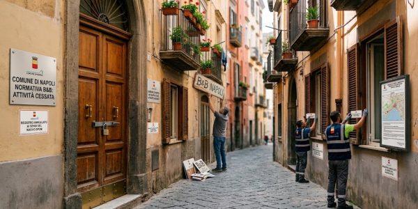B&B Napoli, arriva in Consiglio la variante urbanistica: limite del 30% agli usi turistici, cambio di destinazione d’uso e nuove regole.