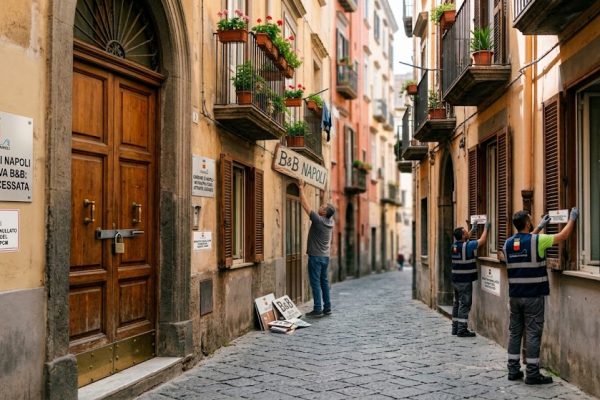 B&B Napoli, arriva in Consiglio la variante urbanistica: limite del 30% agli usi turistici, cambio di destinazione d’uso e nuove regole.