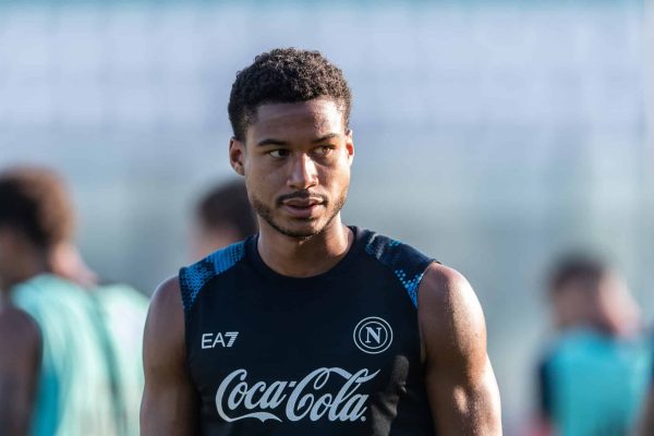 CASTEL DI SANGRO, ITALY - AUGUST 07: SSC Napoli Player Jens Cajuste attends the afternoon training on August 07, 2024 in Castel di Sangro, Italy. (Photo by SSC NAPOLI/SSC NAPOLI via Getty Images)