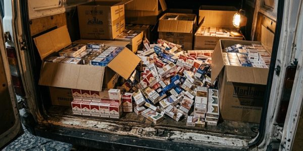 Contrabbando di sigarette tra Napoli e il Foggiano: otto misure cautelari e tre depositi scoperti nel centro di Napoli.