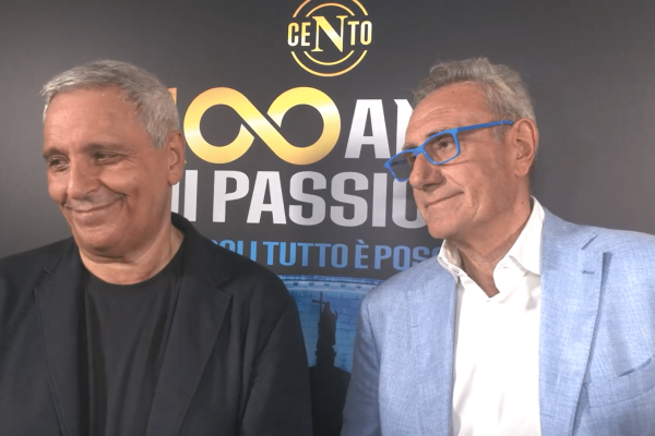 Film Centenario Napoli, De Giovanni e Rivieccio raccontano il progetto della pellicola: «La protagonista è la passione»