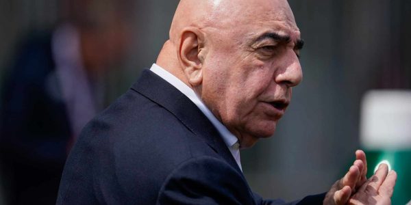 Adriano Galliani during AC Monza against SSC Napoli, Serie A, at U-Power Stadium in Monza on May, 14th 2023. (Photo by Alessio Morgese/NurPhoto via Getty Images)