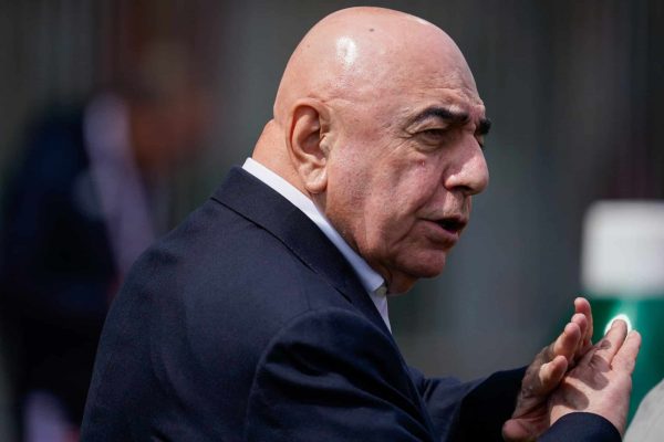 Adriano Galliani during AC Monza against SSC Napoli, Serie A, at U-Power Stadium in Monza on May, 14th 2023. (Photo by Alessio Morgese/NurPhoto via Getty Images)
