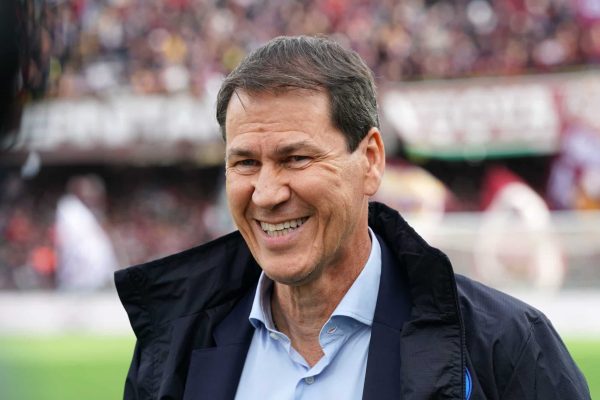 Rudi Garcia head coach of Ssc Napoli during the Serie A TIM match between US Salernitana and SSC Napoli in Salerno, Italy, on November 4, 2023.  (Photo by Gabriele Maricchiolo/NurPhoto via Getty Images)