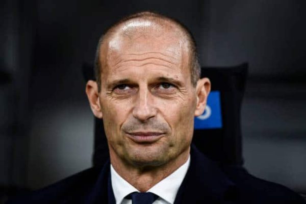 STADIO GIUSEPPE MEAZZA, MILAN, ITALY - 2021/10/24: Massimiliano Allegri, head coach of Juventus FC, looks on prior to the Serie A football match between FC Internazionale and Juventus FC. The match ended 1-1 tie. (Photo by Nicolò Campo/LightRocket via Getty Images)
