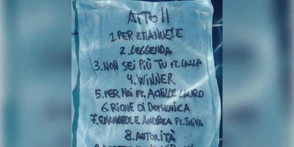 Geolier mostra sui social una parte della tracklist di “Tutto è possibile II”. La foto alimenta la curiosità sul nuovo album.