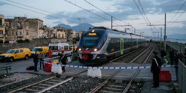 Incidente treno Portici: un uomo è stato investito e ucciso da un treno. Dalle 14:15 ripresa graduale della circolazione sulla Napoli-Salerno.