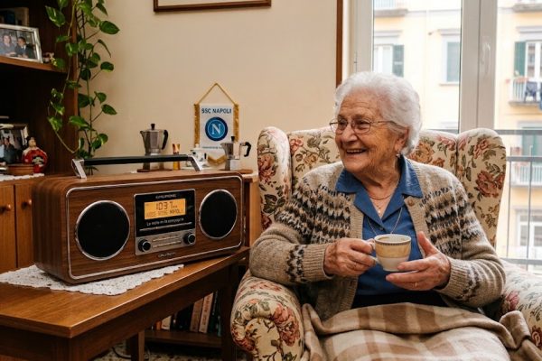 Nonna Anna a Kiss Kiss Napoli nella Giornata dei Nonni: la telefonata con Manganiello, il messaggio del nipote Daniele e il ricordo dei nonni.