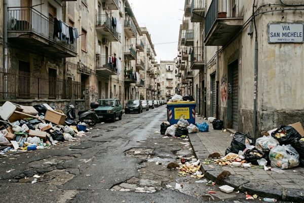 Allarme a Ponticelli: in via San Michele i residenti segnalano ratti e cumuli di rifiuti e chiedono bonifica, controlli e videosorveglianza.