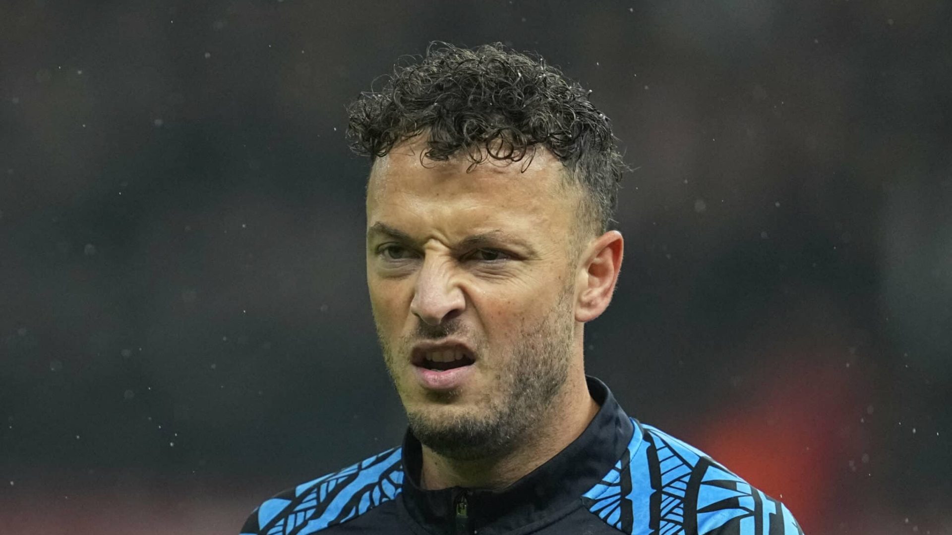 BERLIN, GERMANY - OCTOBER 24: Amir Rrahmani of SSC Napoli looks on prior to the UEFA Champions League match between 1. FC Union Berlin and SSC Napoli at Olympiastadion on October 24, 2023 in Berlin, Germany. (Photo by Ulrik Pedersen/DeFodi Images via Getty Images)