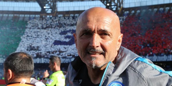 Napoli's Italian coach Luciano Spalletti looks on prior to the Italian Serie A football match between SSC Napoli and Fiorentina on May 7, 2023 at the Diego-Maradona stadium in Naples. - Napoli makes their first appearance in front of their home fans on May 7 since becoming Italian champions for the first time since 1990 when they host Fiorentina. (Photo by Carlo Hermann / AFP) (Photo by CARLO HERMANN/AFP via Getty Images)
