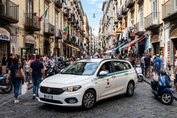 I tassisti di Napoli chiedono interventi urgenti contro il traffico: tra le richieste l'attuazione del Piano Traffico e la riattivazione ZTL.
