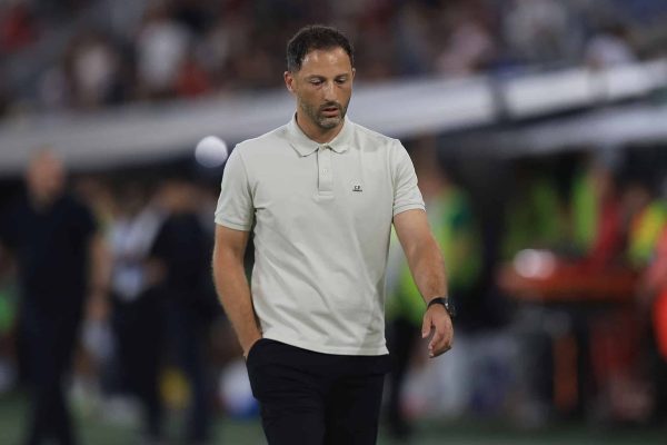 Tedesco squalificato per due giornate: l'allenatore del Bologna salterà la sfida contro il Napoli. Stop anche contro il Torino.